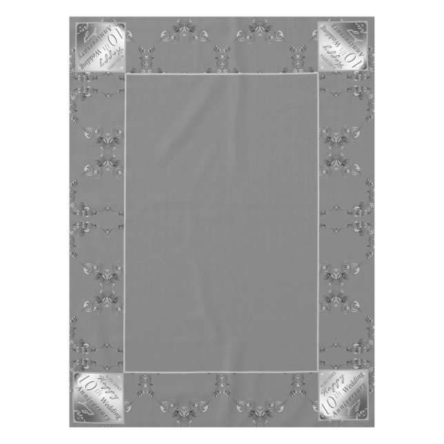 Nappe pour 10e anniversaire de mariage (Devant)