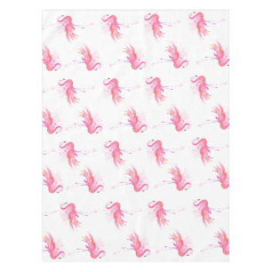 Nappe pour fête du Flamant Rose