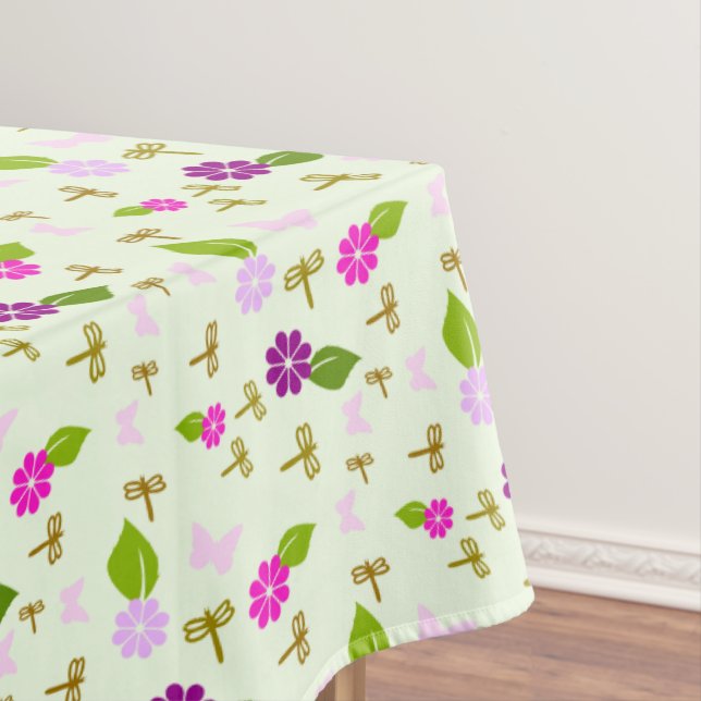 Nappe pour table de jardin de fleurs en dragonfly  (In Situ)