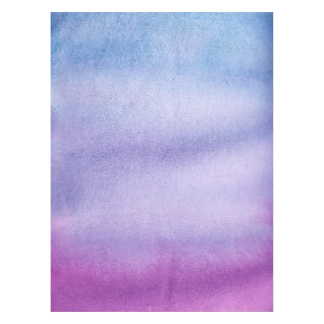 Nappe pourpre d'aquarelle d'Ombre/bleue faite sur (Devant)