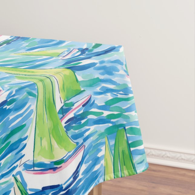 Nappe Preppy Coastal Sailboats (In Situ)