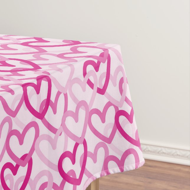 Nappe Preppy Hearts Pink (In Situ)