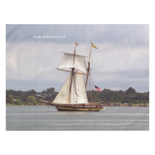 nappe Pride of Baltimore II (Devant (Horizontal))