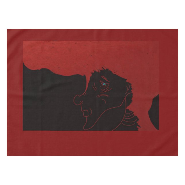 Nappe Princesse Colombe Rouge  (Devant (Horizontal))