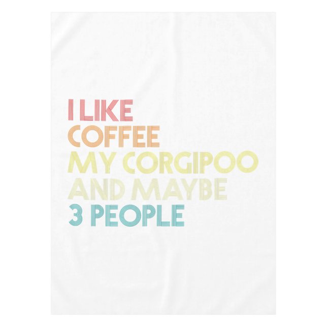 Nappe Propriétaire de chien de Corgipoo cadeau Louveur d (Devant)