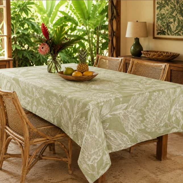 Nappe Protéa tropical floral (Créateur téléchargé)