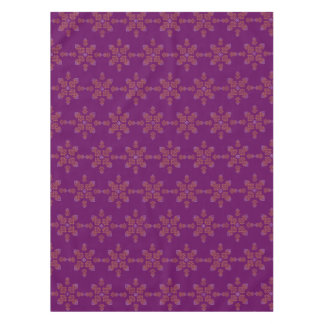 Nappe Purple Minimal South Indian Kolam Design