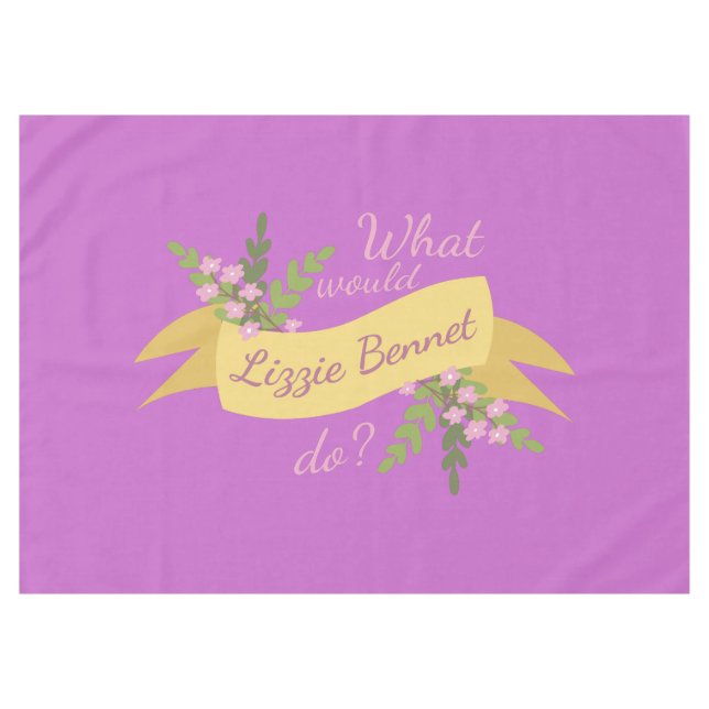 Nappe Que ferait Lizzie Bennet ? II (Devant (Horizontal))