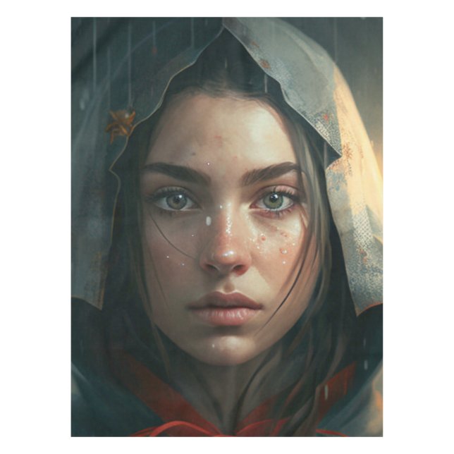 Nappe Rain hood girl (Devant)