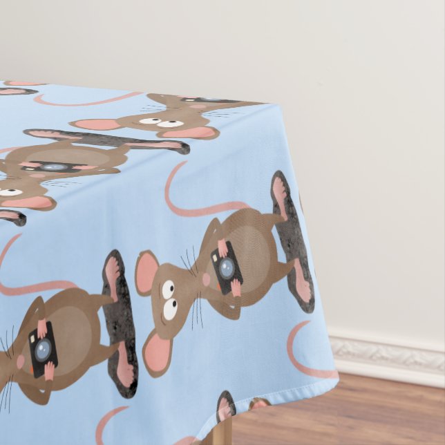 Nappe Rat drôle avec dessin animé de la caméra (In Situ)