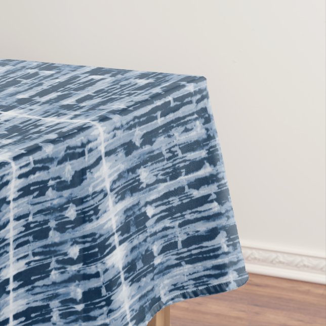 Nappe Rayure de Shibori d'aquarelle de rayon X (In Situ)