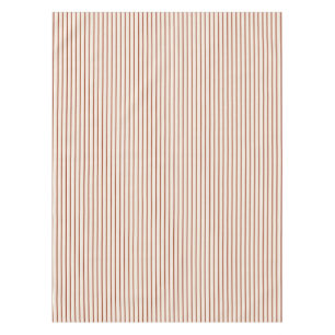 Nappe Rayure fine de matelassage en terre cuite