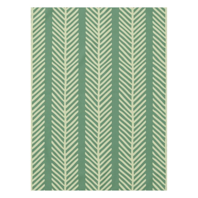 Nappe Rayures de palmier tropical (Devant)