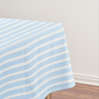 Nappe Rayures fines bleu clair