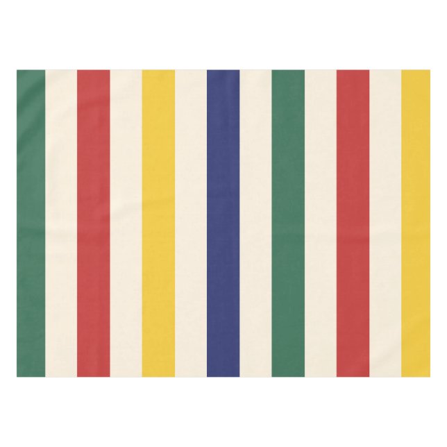 Nappe Rayures horizontales colorées (Devant (Horizontal))