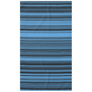 Nappe Rayures Noir Bleu