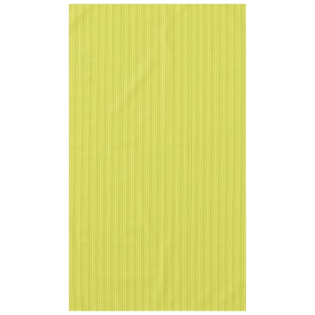 Nappe Rayures Verticales Chartreuse Jaune Vert (Devant)