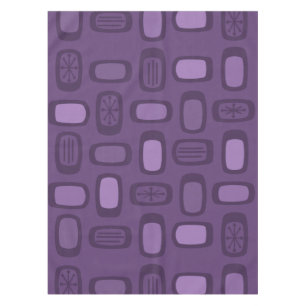 Nappe Rectangles arrondies MCM du milieu du siècle