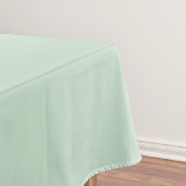 Nappe rectangulaire en coton 100% vert clair (In Situ)