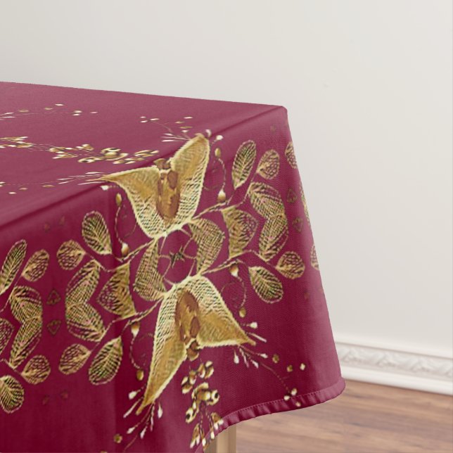 Nappe Red Gold Holiday (In Situ)
