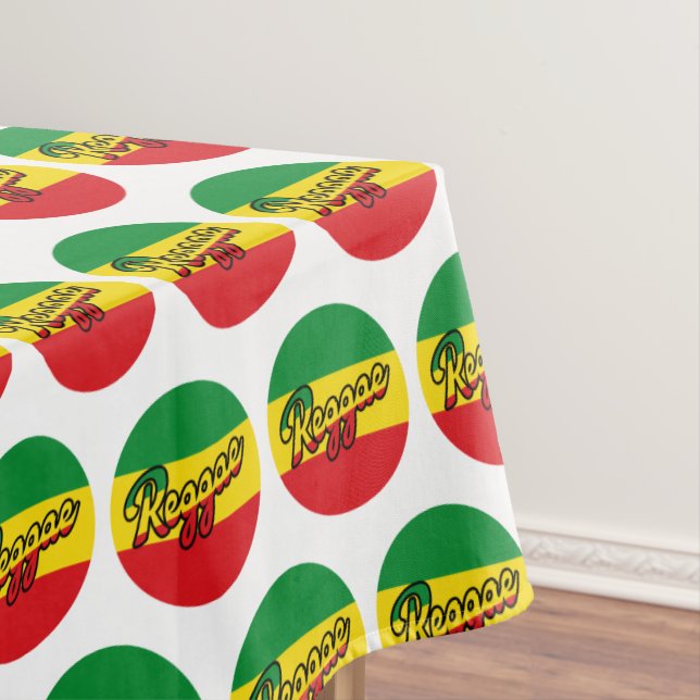 Nappe Reggae Music with reggae flag colors (In Situ)