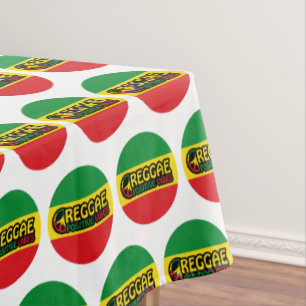 Nappe Reggae Musique avec des vibes positives et drapeau
