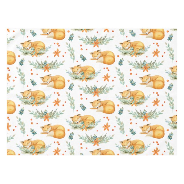 Nappe Renard couché hiver Coagecore (Devant (Horizontal))
