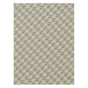 Nappe Renard floral en panier avec courtepointe et fleur