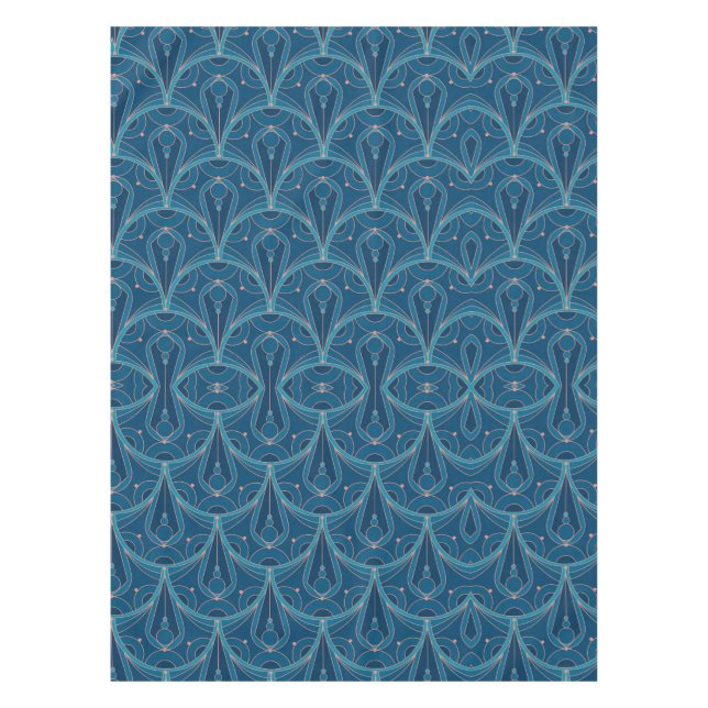Nappe Repeating geometric Art Deco pattern (Devant)