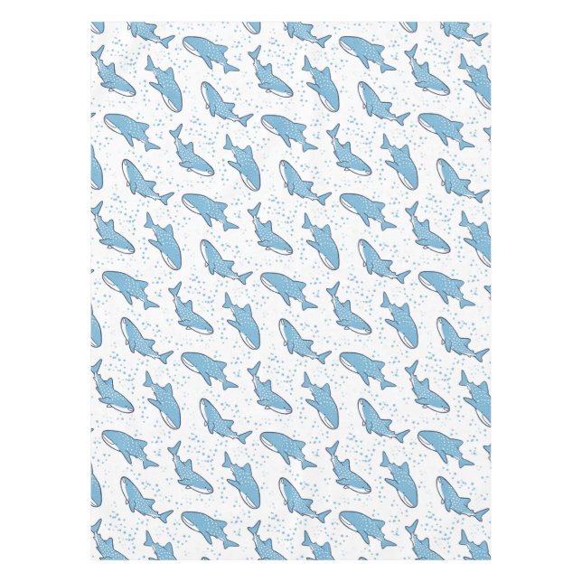 Nappe Requin de baleine étoilé (lumière) (Devant)