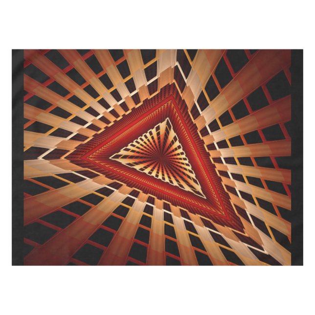 Nappe Réseau Fantastique 3D Moderne de Design Graphique  (Devant (Horizontal))