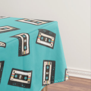 Nappe Retro 80's 90's Cassette Musique Anniversaire