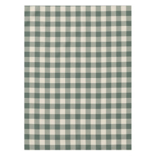 Nappe Retro Buffalo Plaid Tartan Motif Forest Green