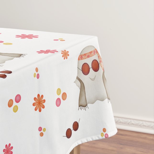Nappe Retro Halloween Cute Kids Floral Ghost (In Situ)