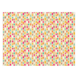 Nappe Rétro motif d'abrégé sur style