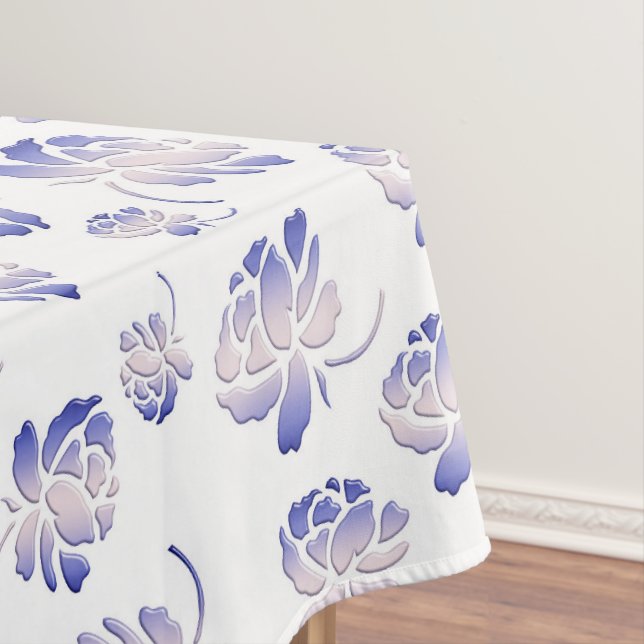 Nappe Rétro motif floral avec des roses (In Situ)