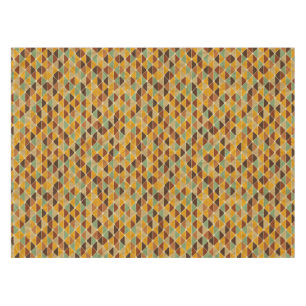 Nappe Rétro motif géométrique 3