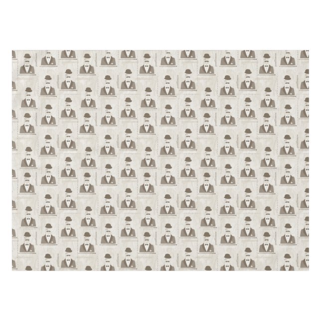 Nappe Rétro motif pour l'homme (Devant (Horizontal))
