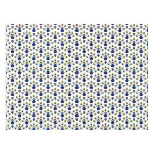 Nappe rétro paon exotique de l'Inde
