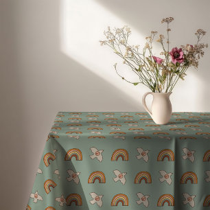 Nappe Rétro Pastel Années 70 Vibes Terriennes Groo