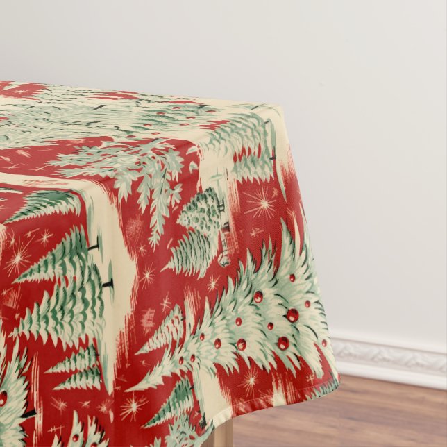 Nappe Retro Vintage Christmas Landscape (In Situ)