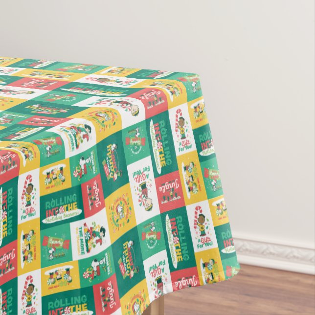 Nappe Rêves de menthe à cacahuètes | Motif de vacances (In Situ)