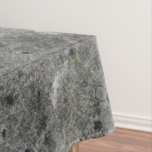 Nappe Roche de granit de géologie avec de la mousse