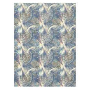 Nappe Rococo Rich Motif design avec Gold Relief