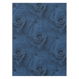 Nappe Rose de bleu de velours