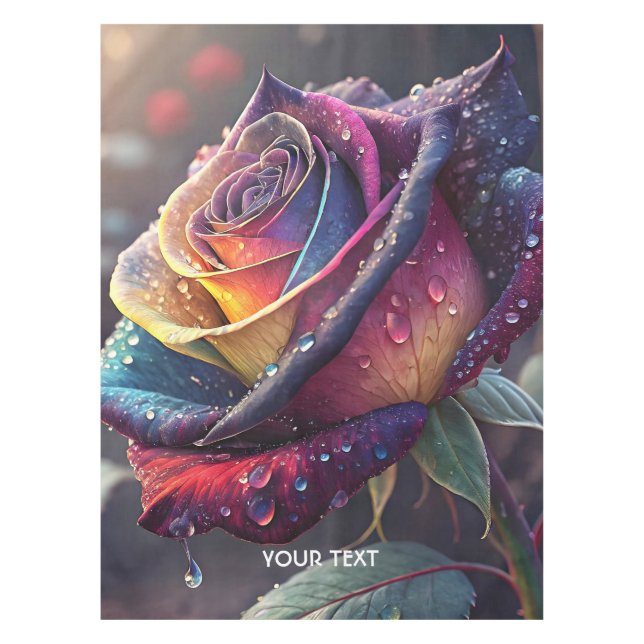 Nappe Rose jaune mignonne Imaginaire (Devant)
