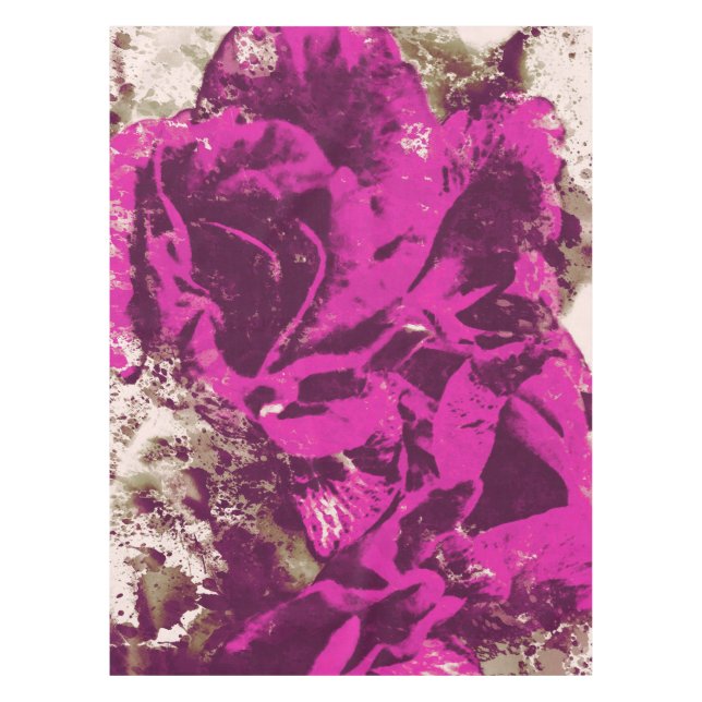 Nappe Rose pourpre Aquarelle (Devant)