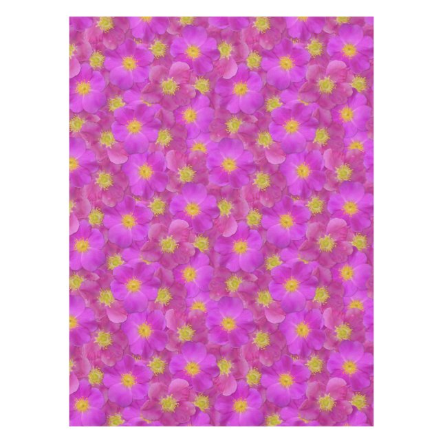 Nappe Rose sauvage Motif sans couture (Devant)