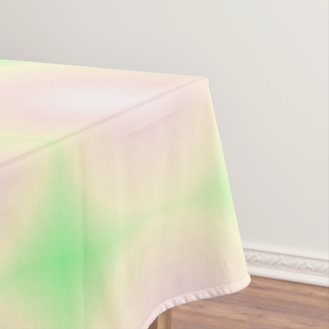 Nappe Rose vert pâle Blanc 3D Optique Motif dégradé (In Situ)