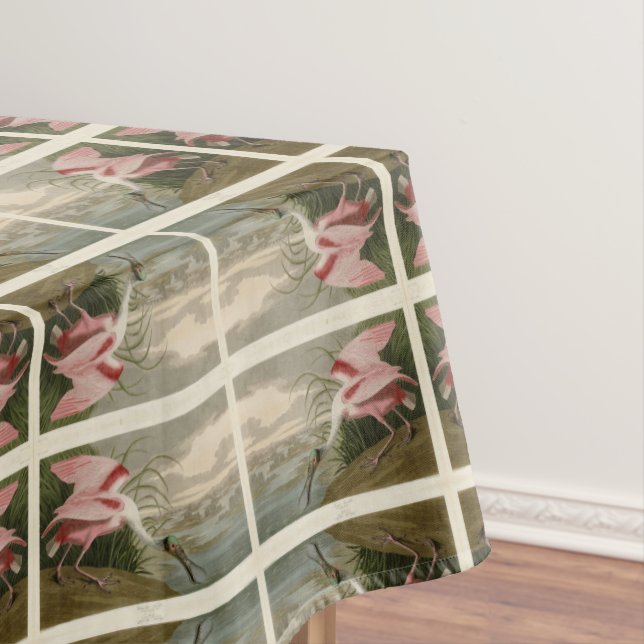 Nappe Roseate Spoonbill from Audubon's Birds of America (In Situ)